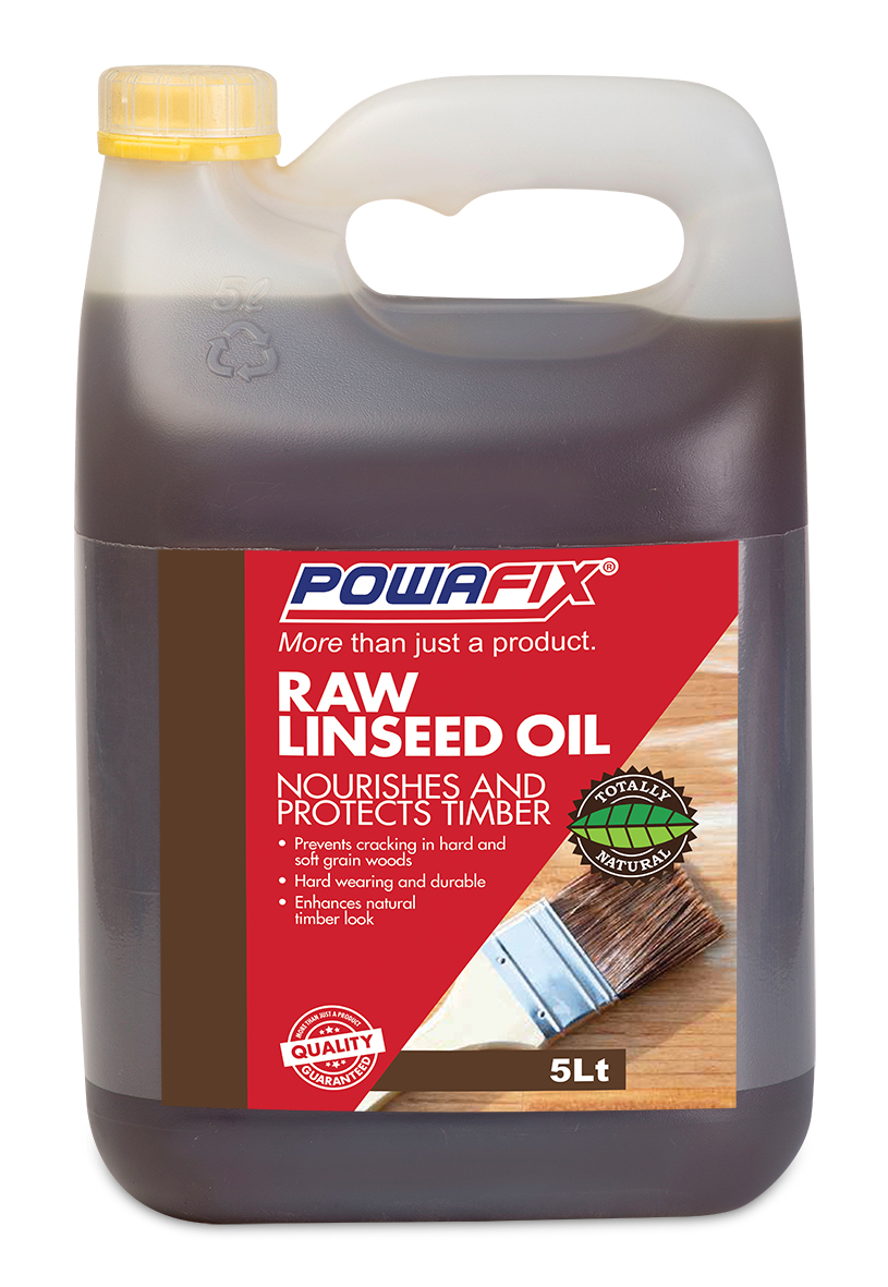 Powafix Raw Linseed Timber Oil 5L