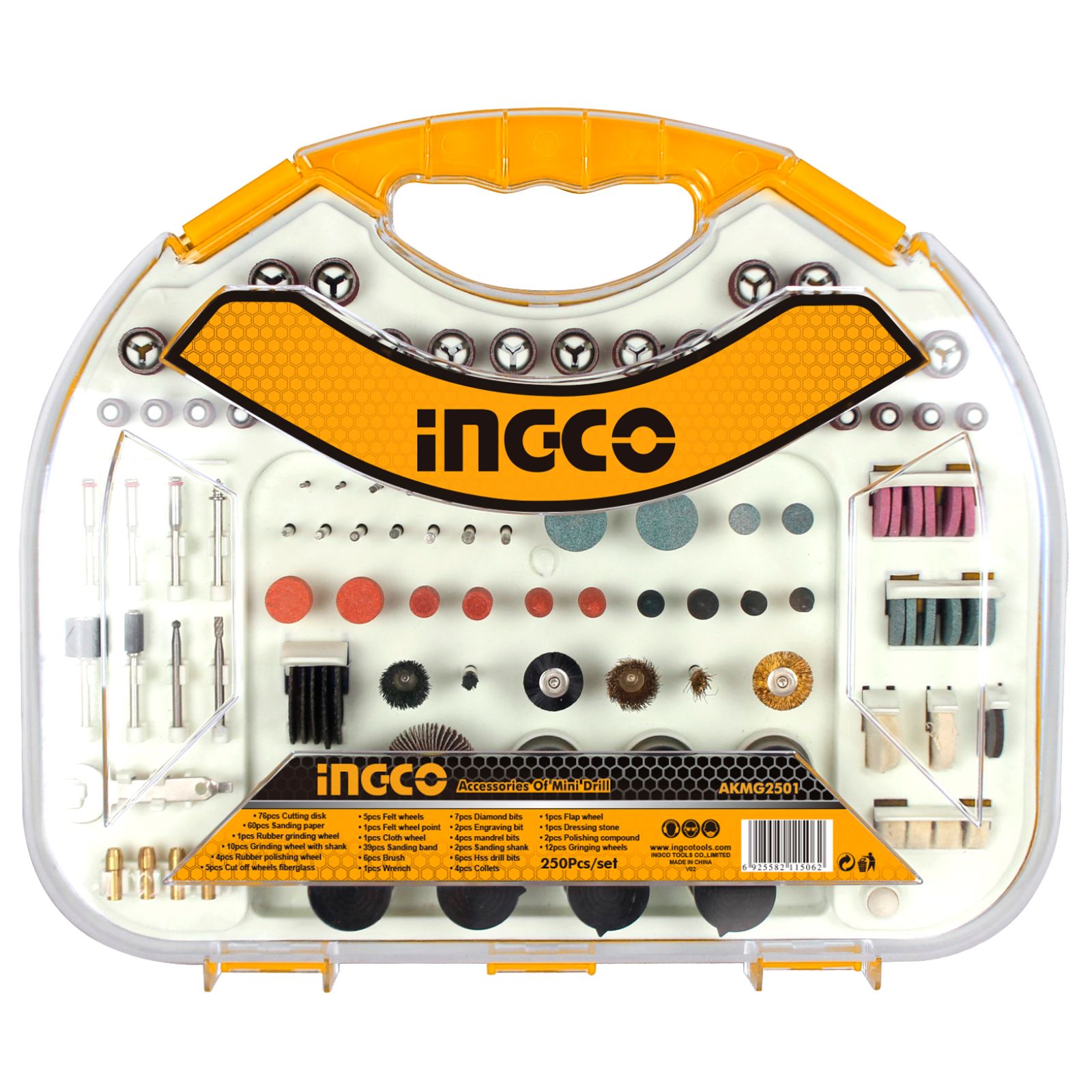 Ingco – Mini Drill Accessories (25 Piece)