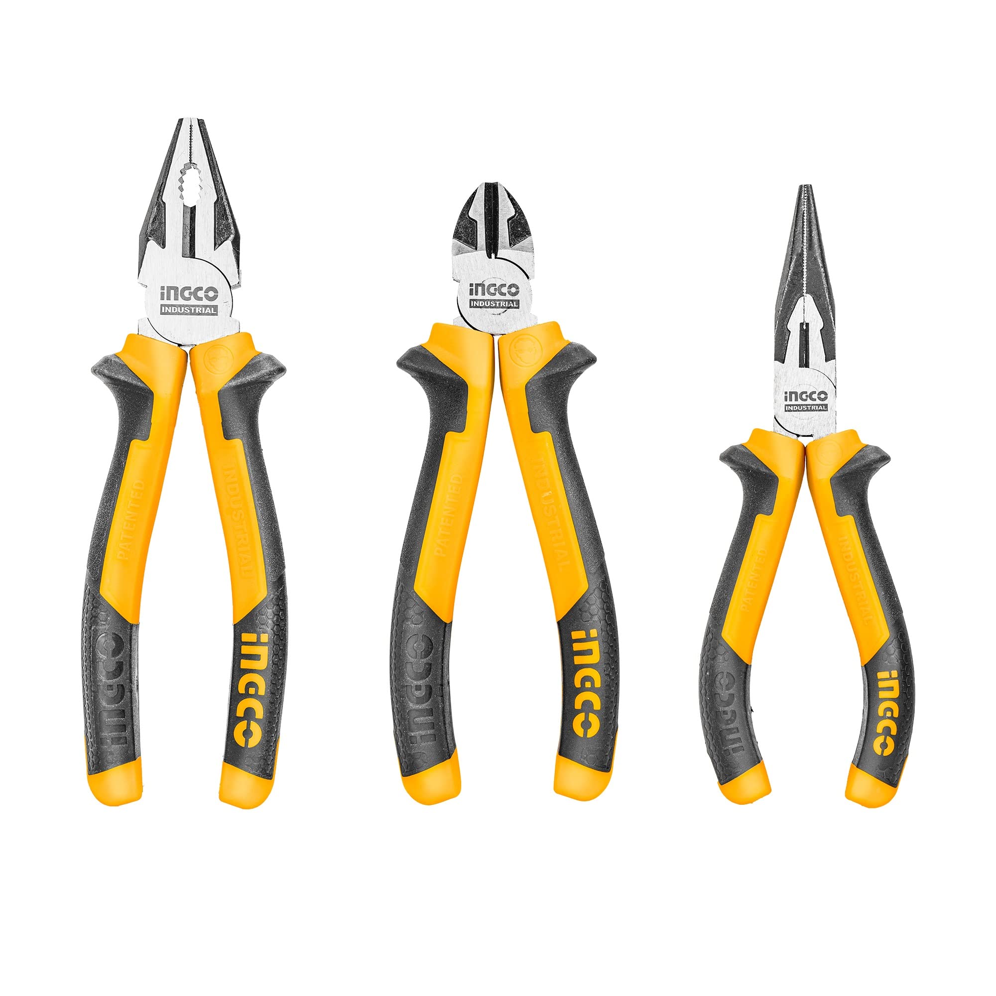 Ingco – Plier Set (3 Piece) CRV