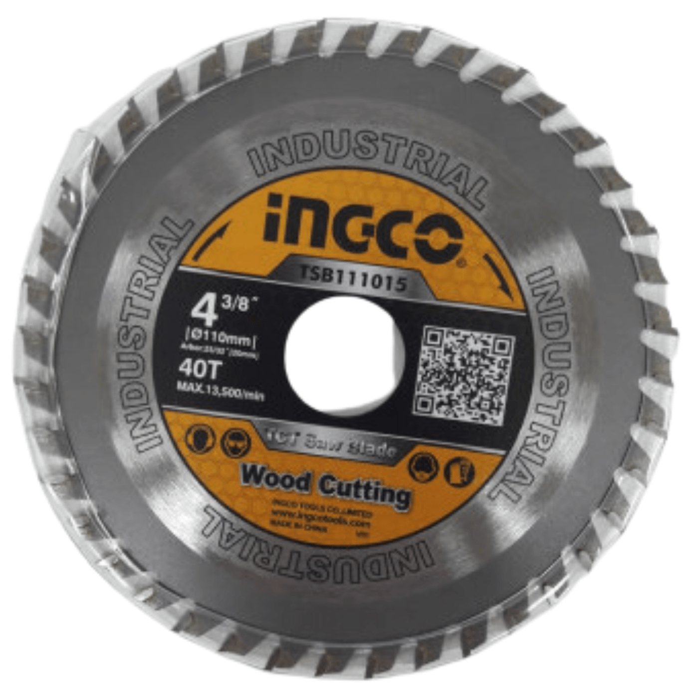 Ingco – TCT Saw Blade 40T – Wood (110mm) – 1 x Blade