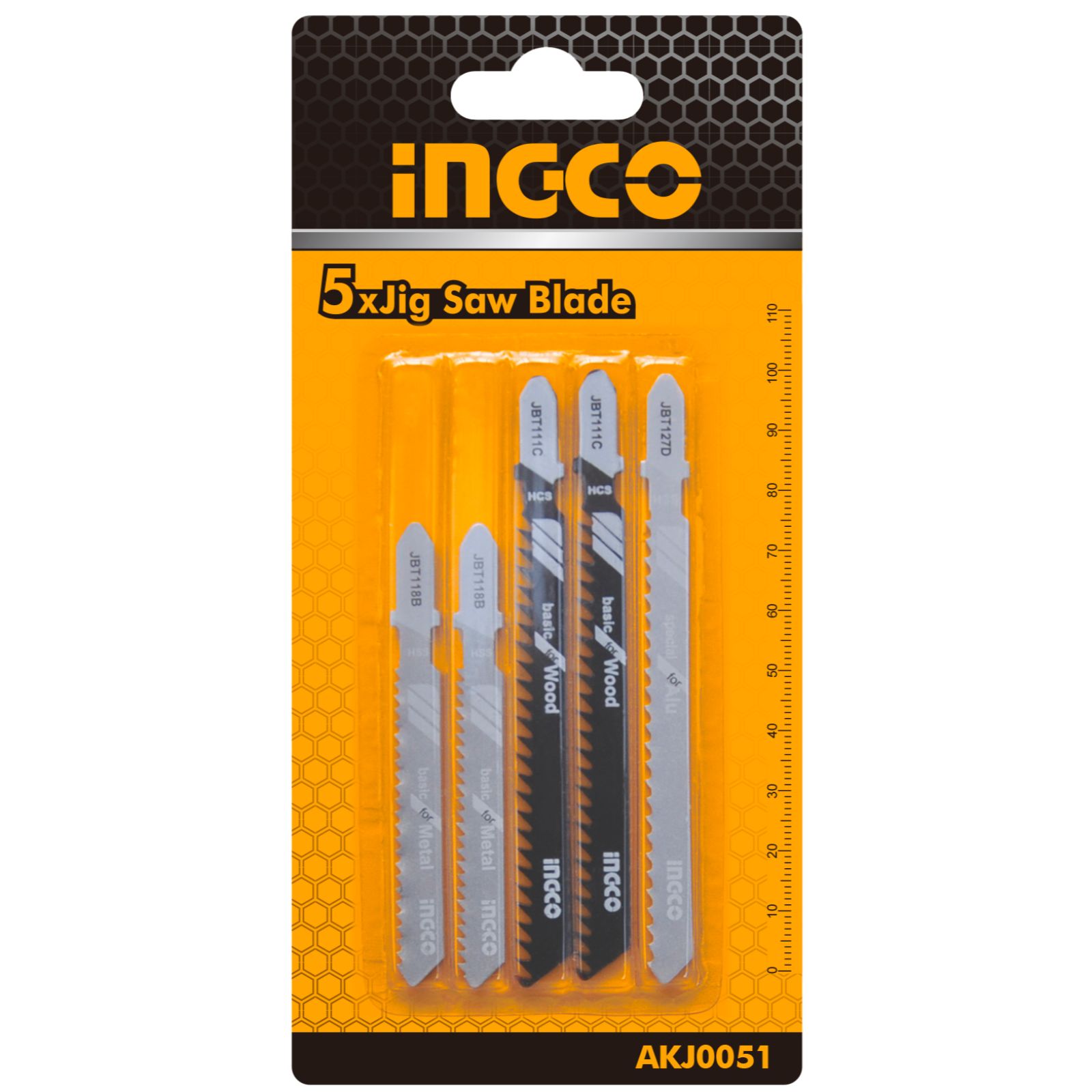 Ingco – Jig Saw Blade Set