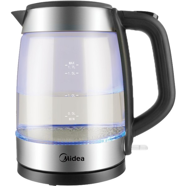 Midea 1.7L Glass Kettle