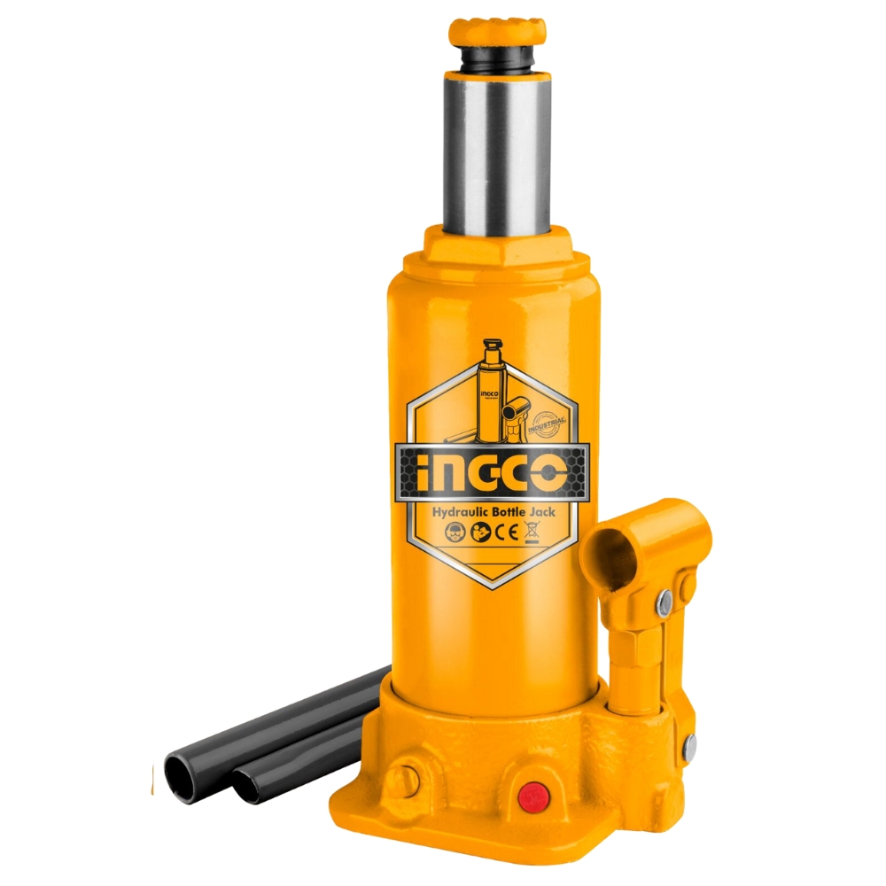 Ingco – Bottle Jack – Hyd 10T (Max: 460mm)