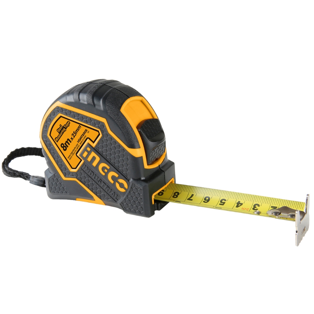 Ingco – Tape Measure – Industrial – 8mx25mm