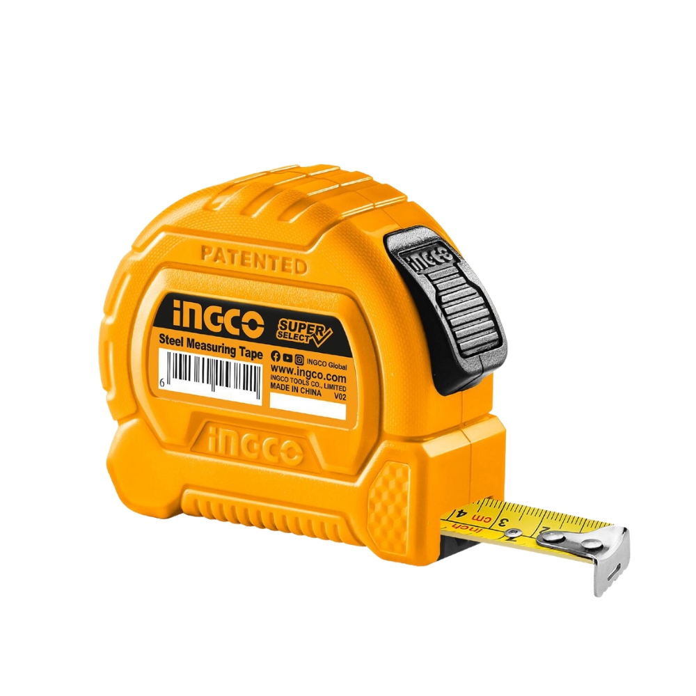Ingco – Tape Measure – Self Lock – ABS – 5mx19mm