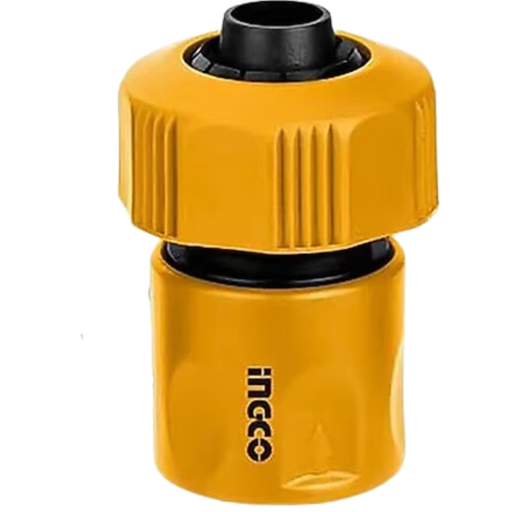 Ingco – Garden Hose Connector with Auto Stop 3/4″