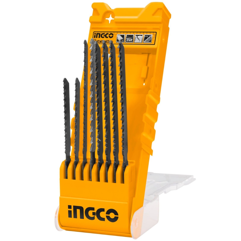 Ingco – Jigsaw Blades (8-Piece Set)