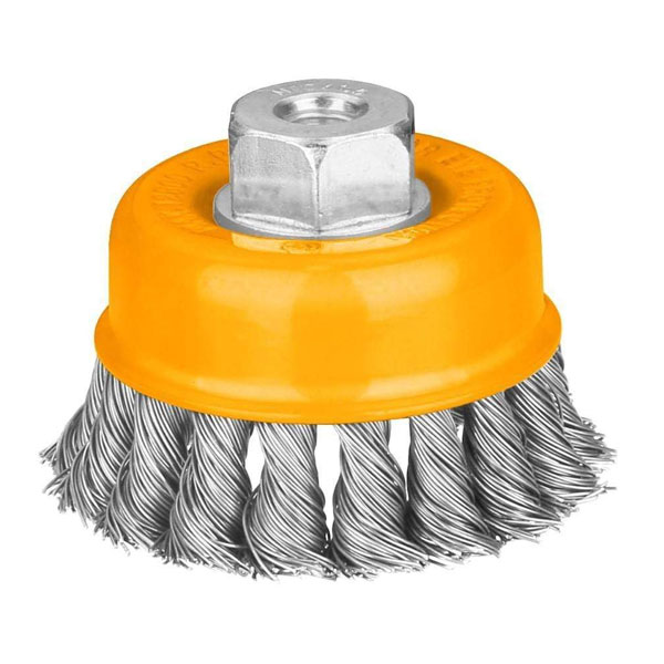 Ingco – Wire Cup Brush Twist + Nut 100 (M14 x 2)