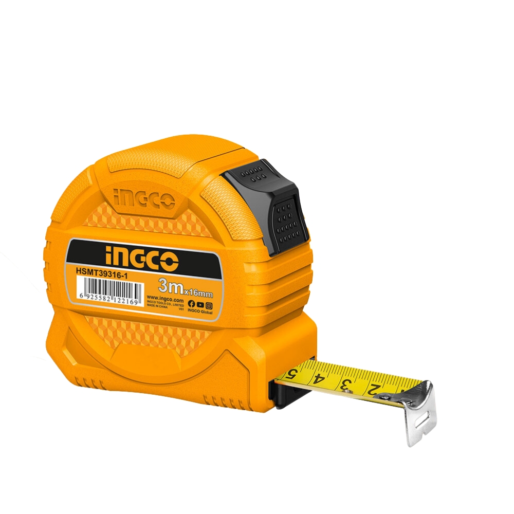 Ingco – Tape Measure – ABS – 3mx16mm