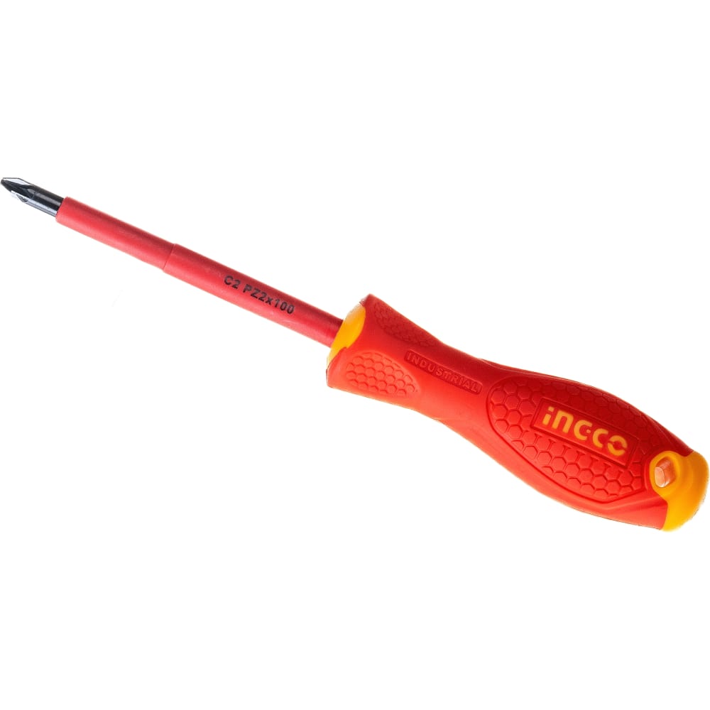 Ingco – Insulated Screwdriver (Pz2 x 100 mm)