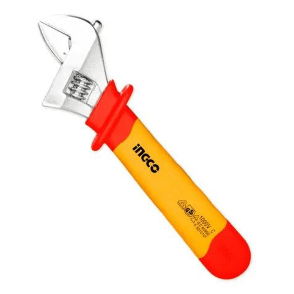 Ingco – Insulated Adjustable Wrench (1000 v) (250 mm)