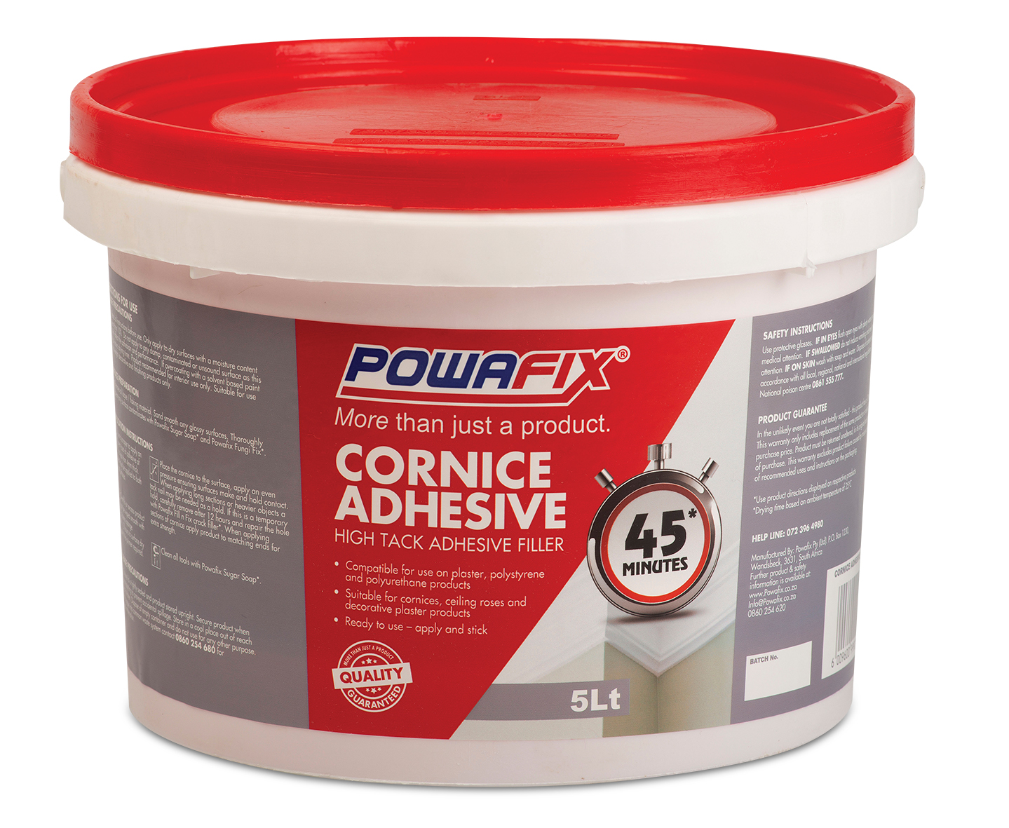 Powafix Cornice Adhesive 5L