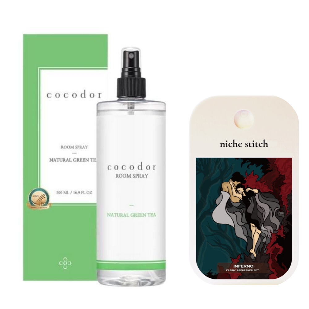 Cocod’or – Room Spray – Natural Green Tea and Pocket Perfume – Inferno