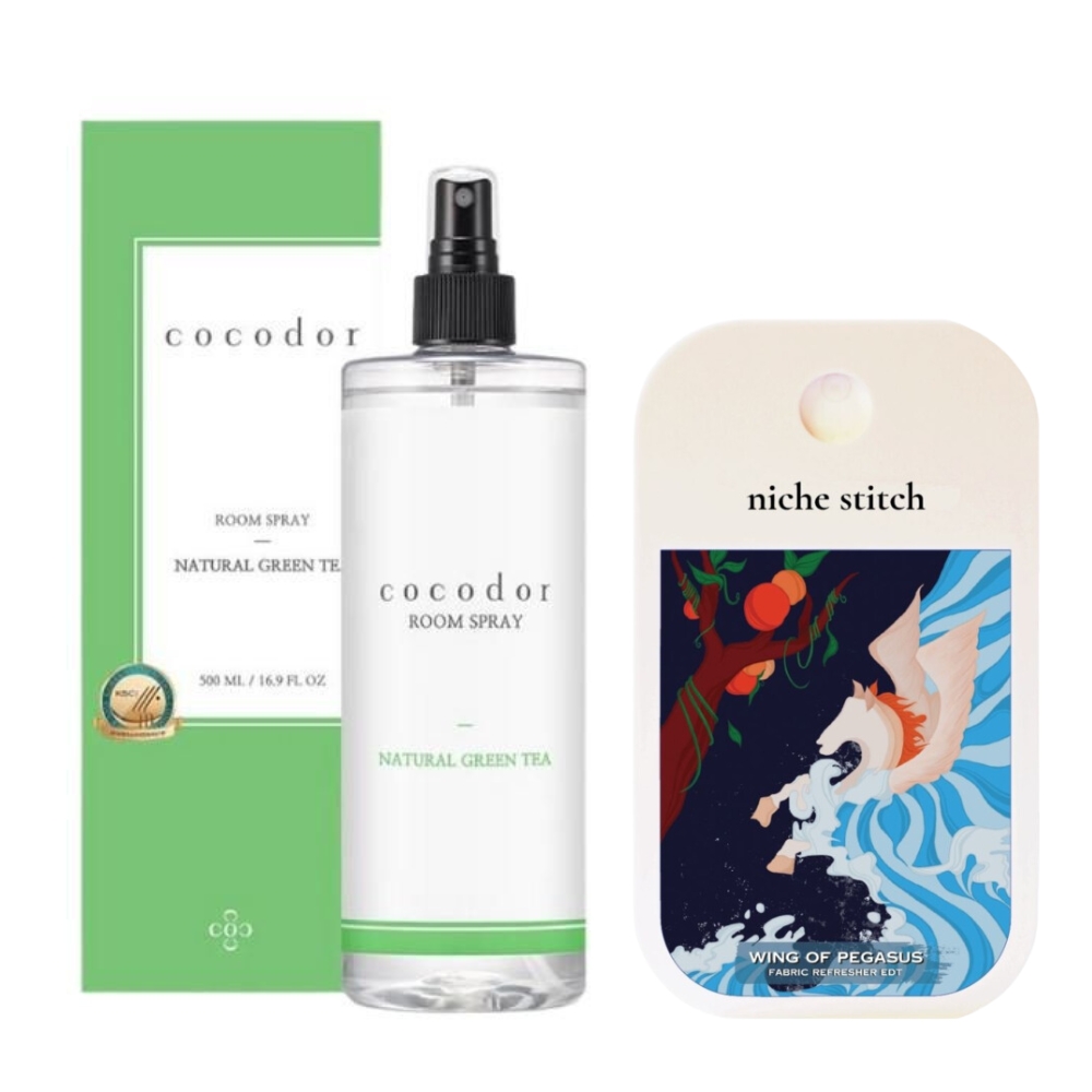 Cocod’or-Room Spray-Natural Green Tea and Pocket Perfume- Wings Of Pegasus