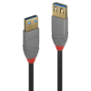 Lindy 1m Anthra USB3.0 A-Male to A-Female Extension Cable (36761) Lindy 1m Anthra USB3.0 A-Male to A-Female Extension Cable (36761)