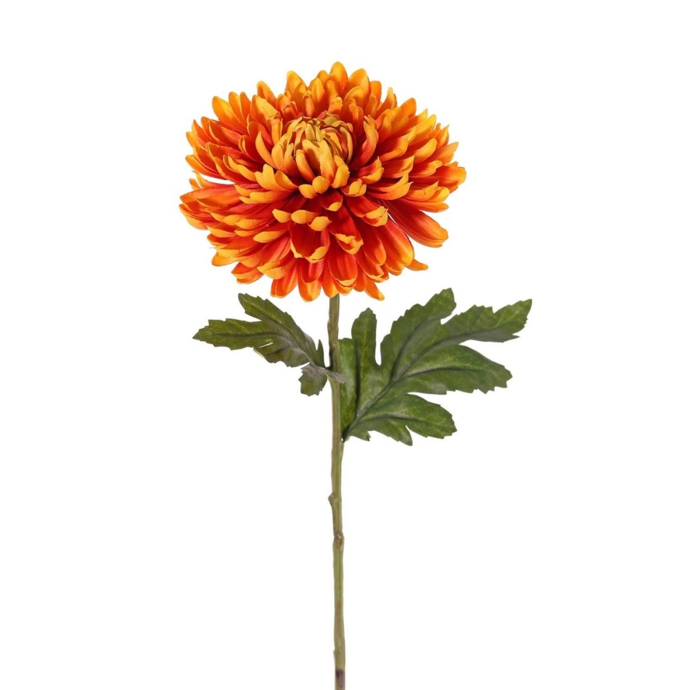 Toolhome Blossoms – Chrysanthemums (Mums) – Rust (Pack of 6 Stems) – 76cm