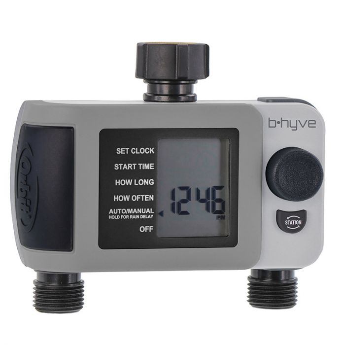 Orbit B-Hyve Bluetooth Hose Tap Timer 2 Port