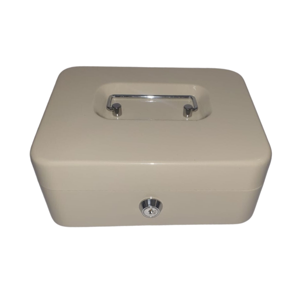 Cash Box – (190x150x85mm) – Beige