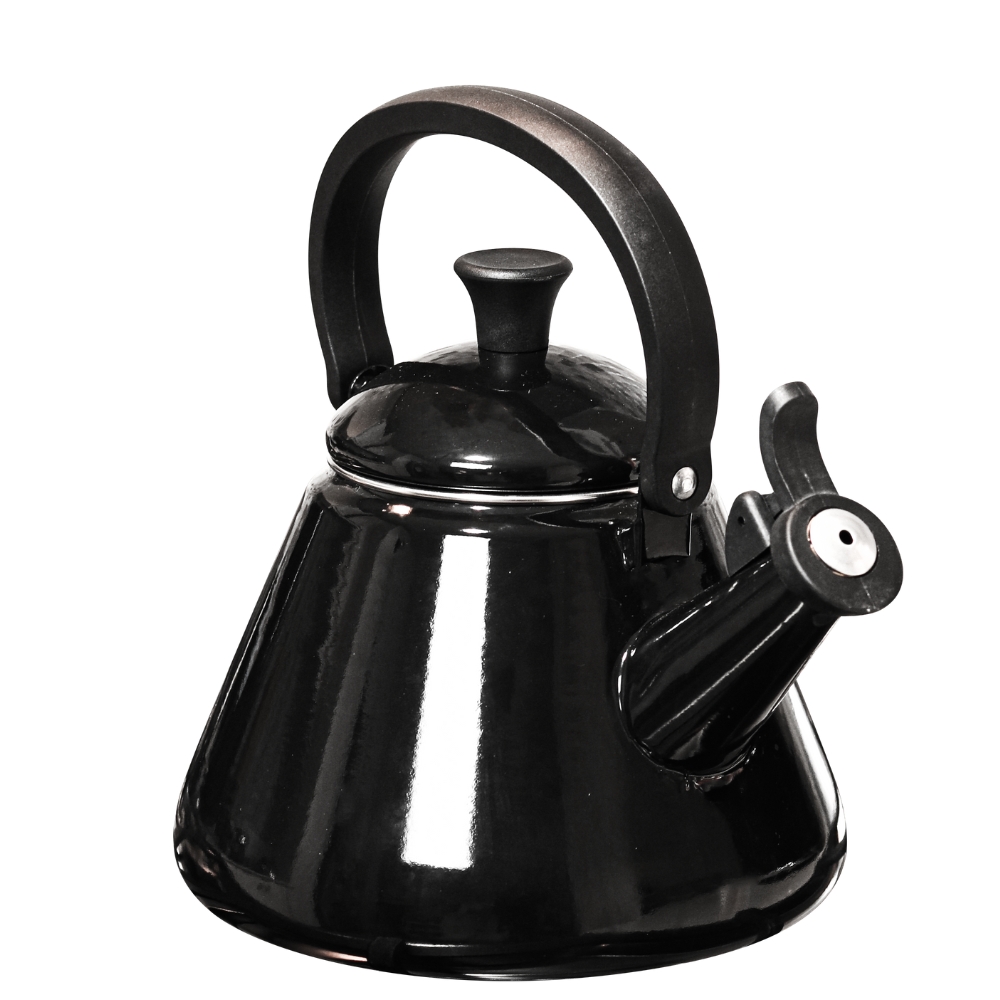 LK`s – Whistle Kettle – 2.1L – Black – Enamel