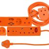 Electricmate Multiplug – ORANGE Electricmate Multiplug – ORANGE