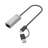 Unitek Type-C to Gigabit Ethernet Converter with USB Adapter Unitek Type-C to Gigabit Ethernet Converter with USB Adapter