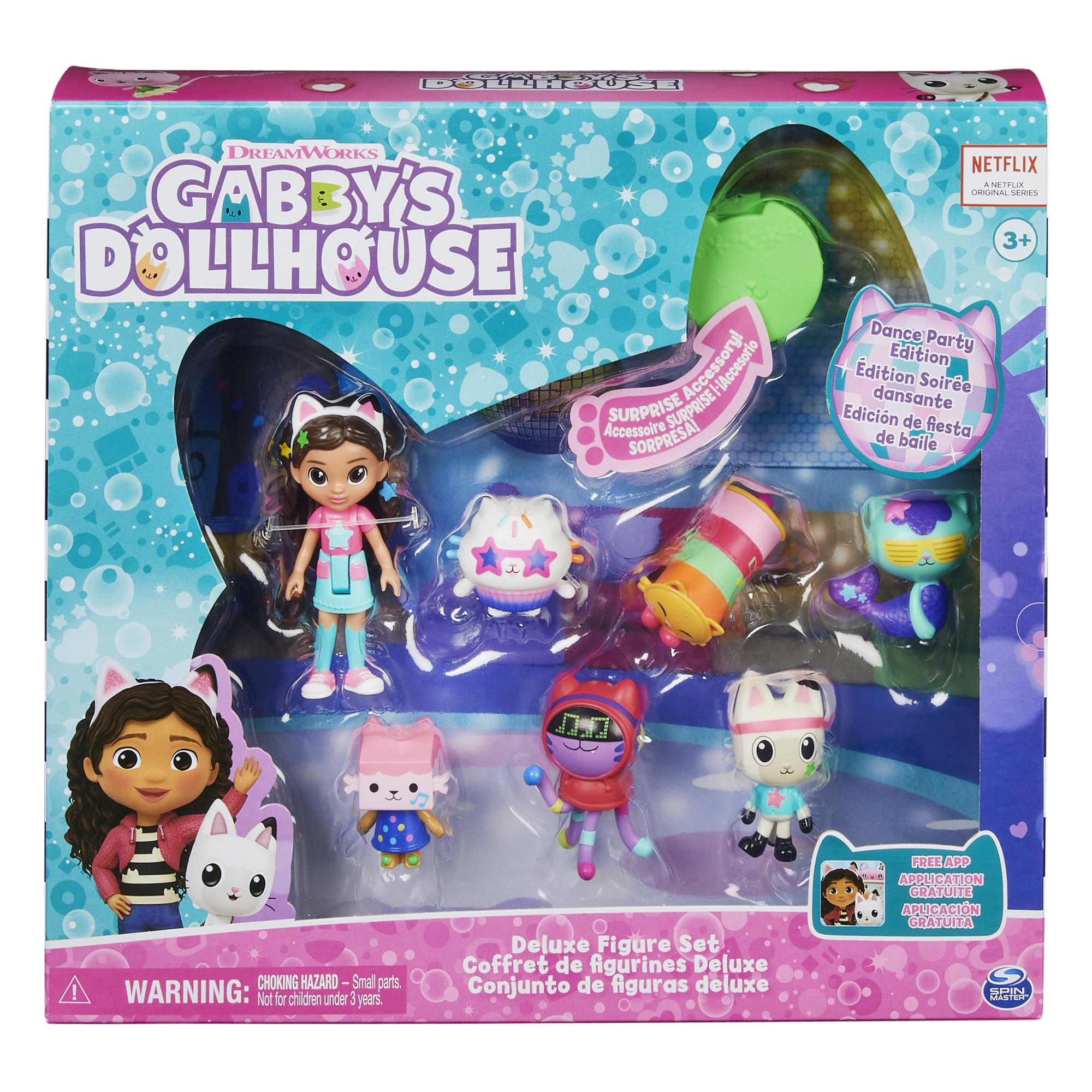 Gabby`S Dollhouse Deluxe Figure Dance Party Theme