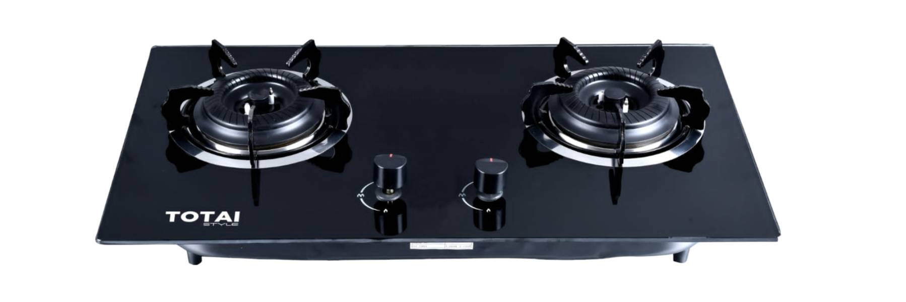 Totai 2 Plate Glass Gas Burner – 26/GOG2BNR