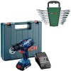 Bosch – GSB180-LI Cordless Drill with 8 Piece – Ratchet Combination Wrench Set Bosch – GSB180-LI Cordless Drill with 8 Piece – Ratchet Combination Wrench Set