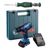 Bosch – GSB180-LI Cordless Drill with Ratchet Screwdriver with 12 Bits Bosch – GSB180-LI Cordless Drill with Ratchet Screwdriver with 12 Bits