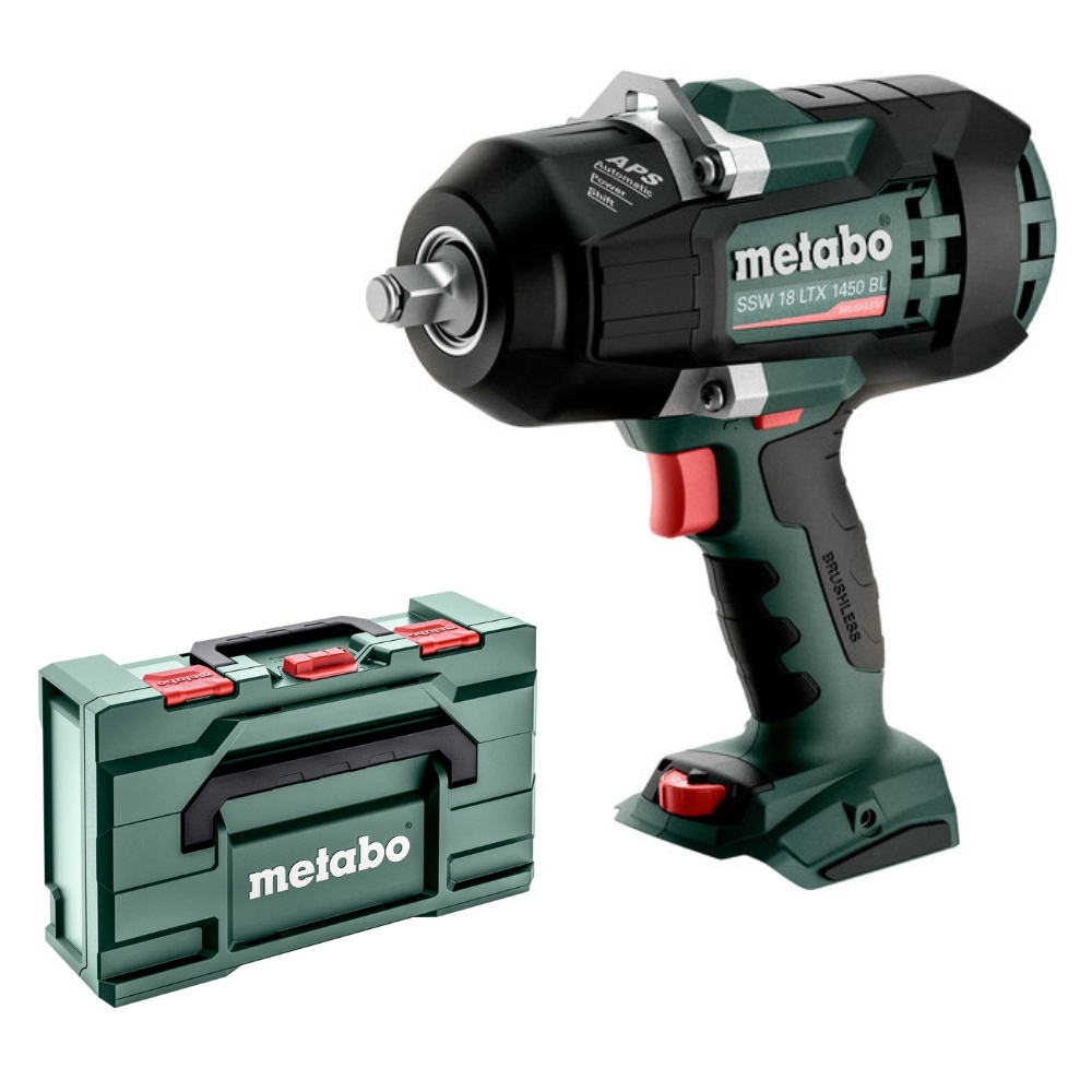 Metabo – Cordless Impact Wrench – SSW 18 LTX 1450 BL (602401840)
