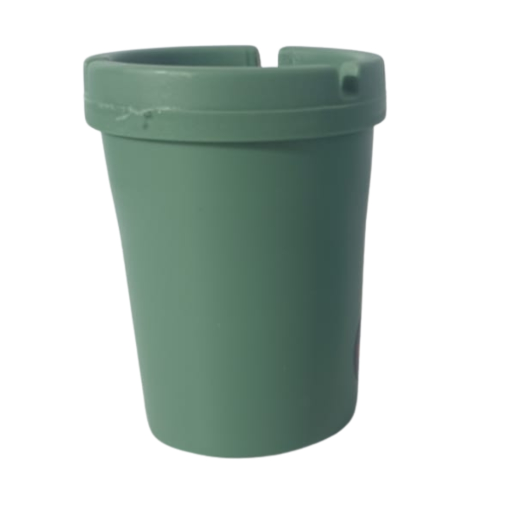 Toolhome – Cigarette Butt Bucket – Green – 8X10.5X8cm