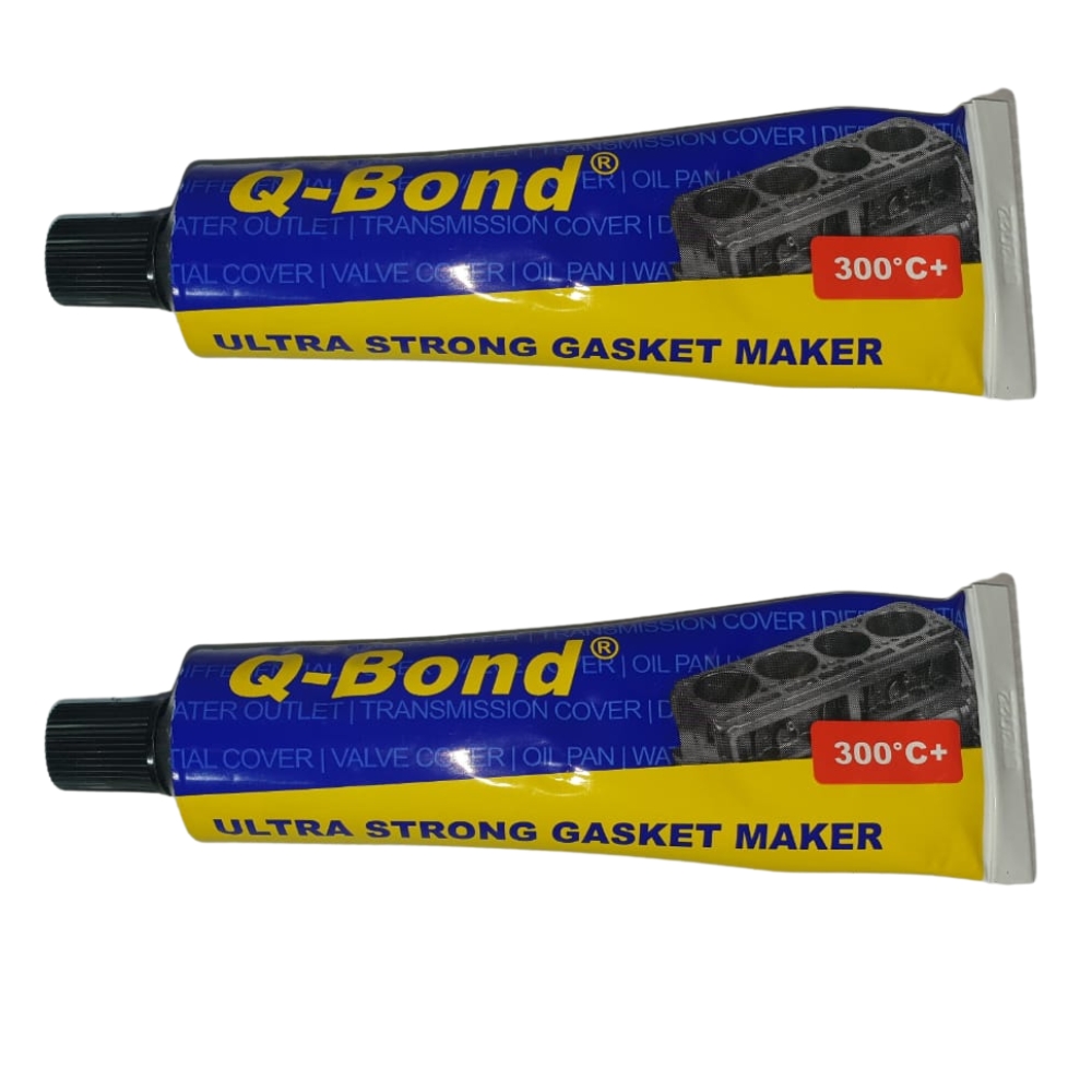 Q-BOND – Ultra Strong Gasket Maker – 300 C – 85g – Pack of 2