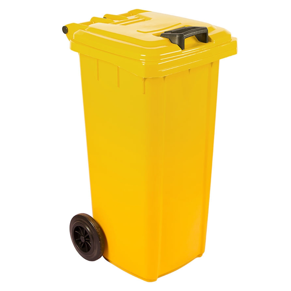 Toolhome – 120L Wheelie Bin – Yellow