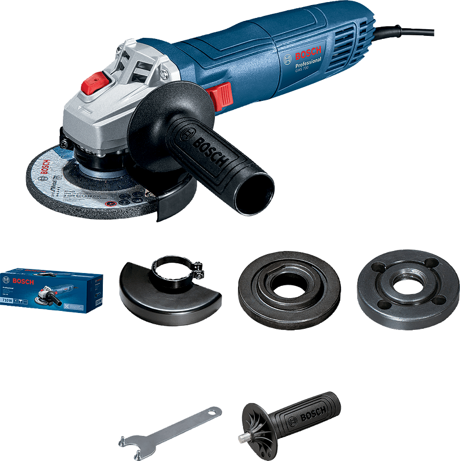 Bosch – Angle Grinder (GWS 700) Including 4xCuttingDiscs and 1xCarbon Brush