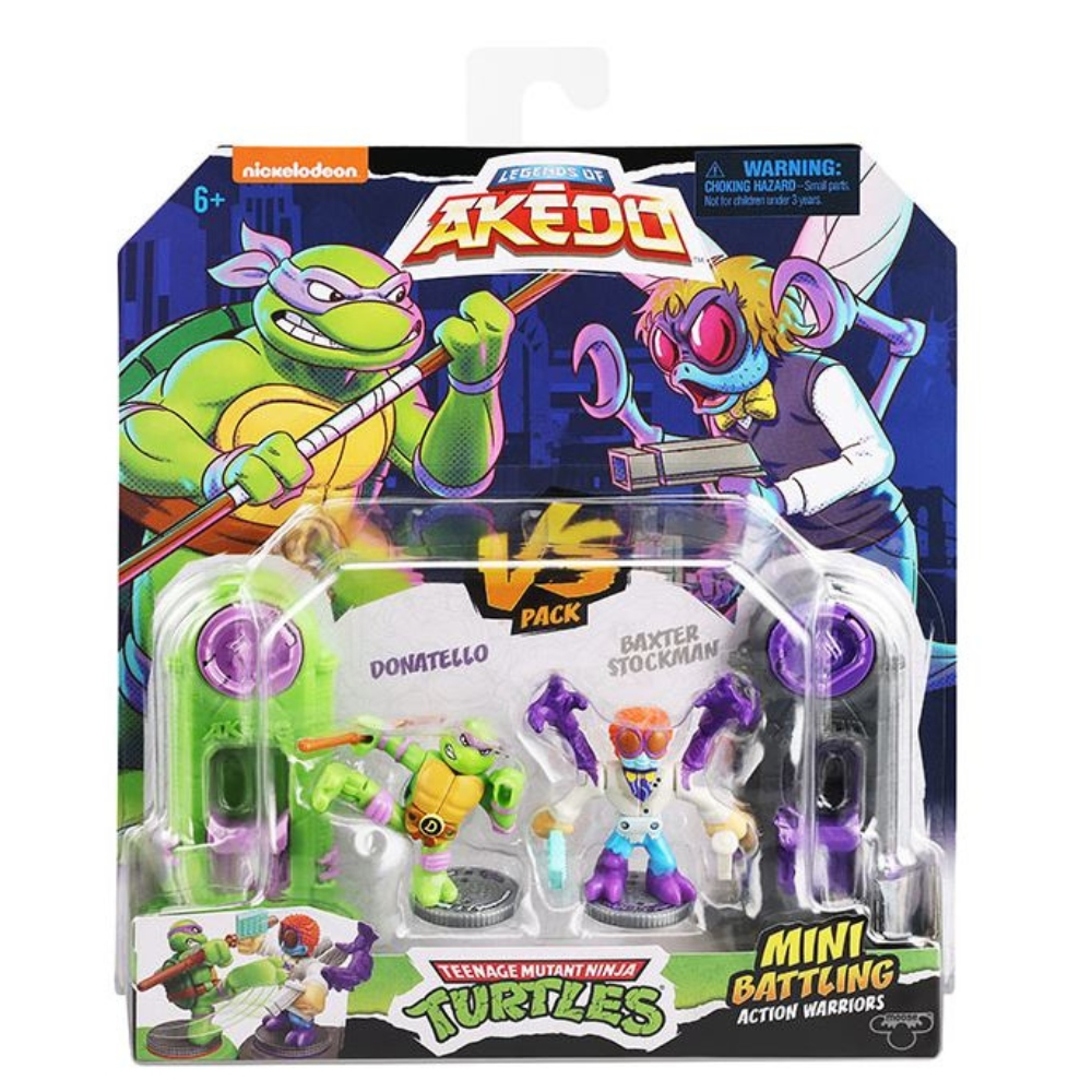 Akedo – TMNT Versus Pack – Donatello Vs Baxter Stockman