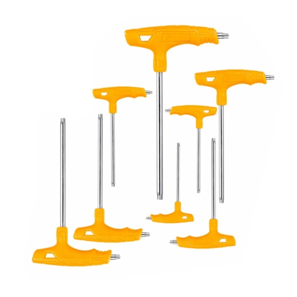 Ingco – Torx Allen Key Wrench Set (T-Handle) – 8Pce