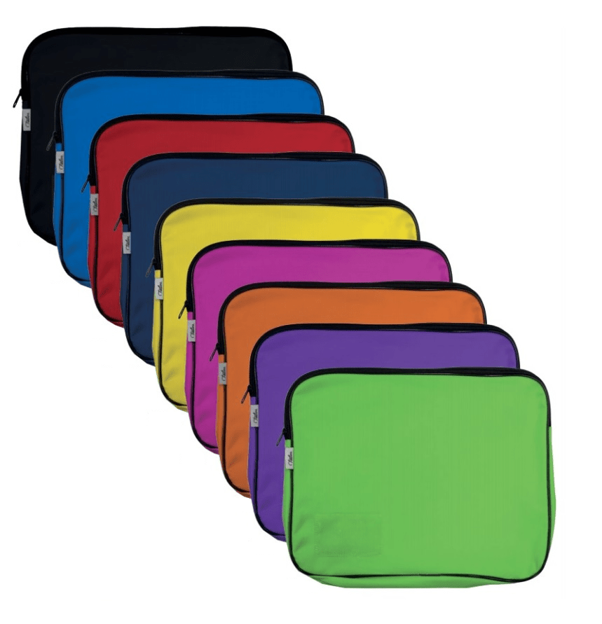 Treeline – Canvas Book Bag – Assorted – Pack of 9