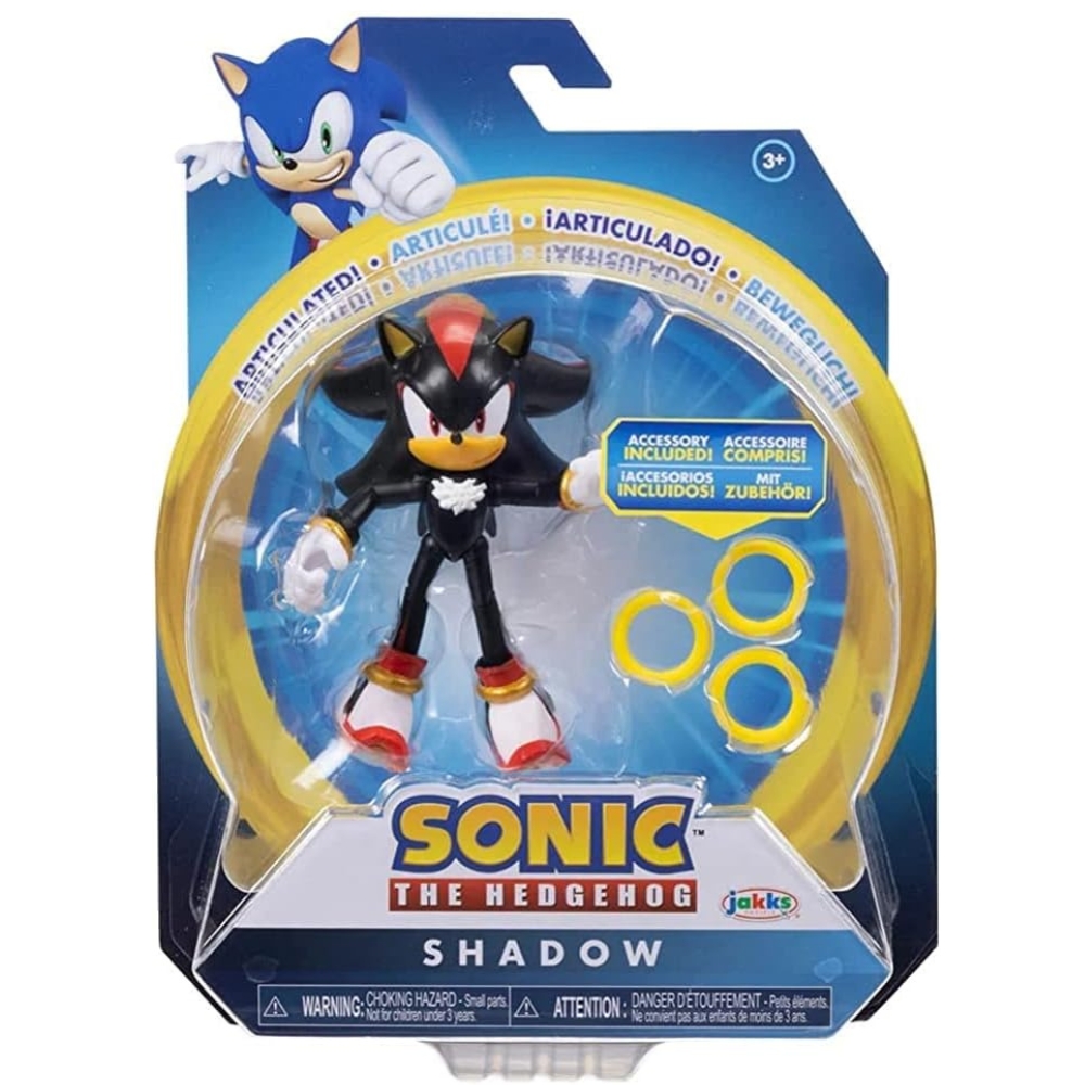 Sonic – 10cm Articulated Figures With Accessories – Shadow