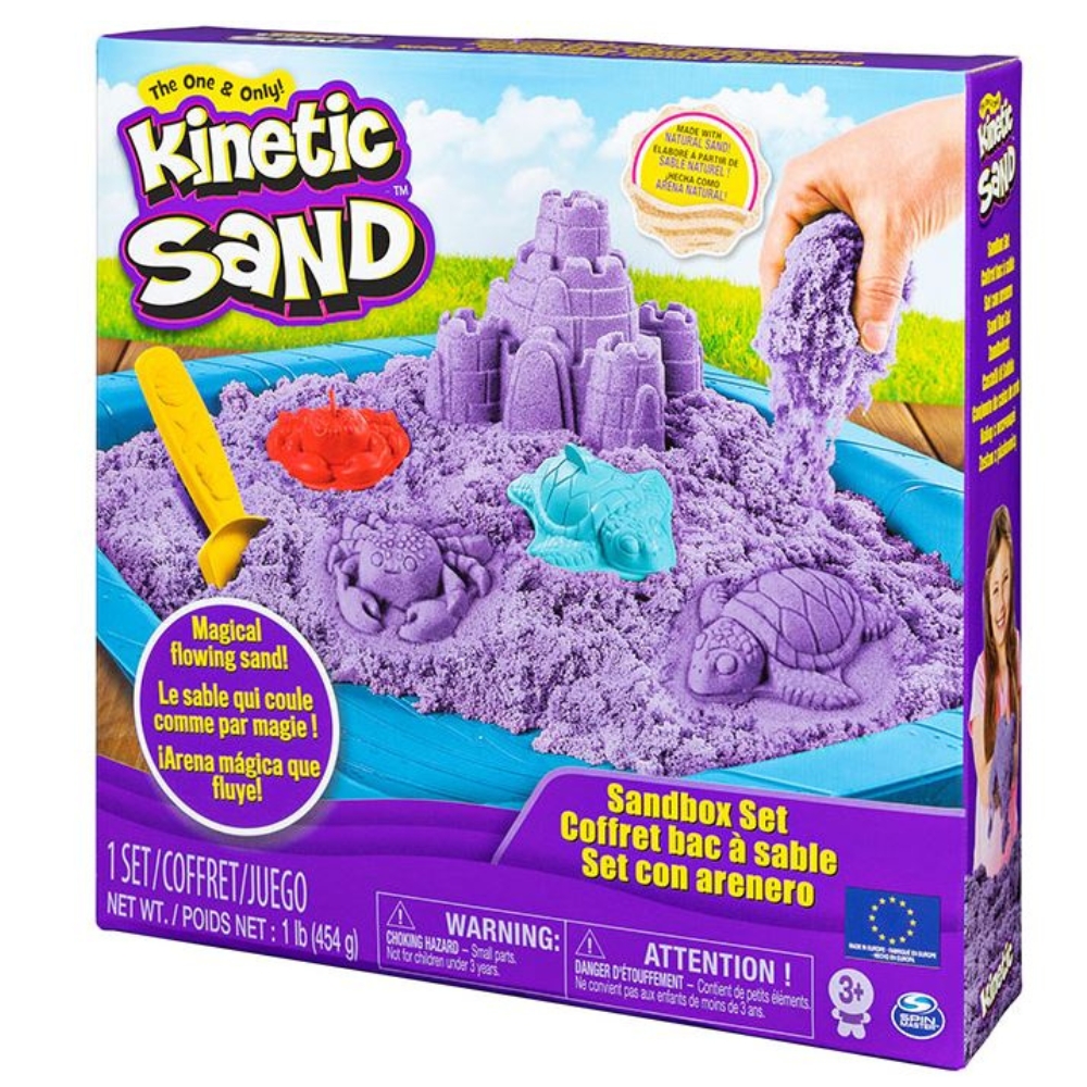 Kinetic – Sand Box Set – Purple – 454g