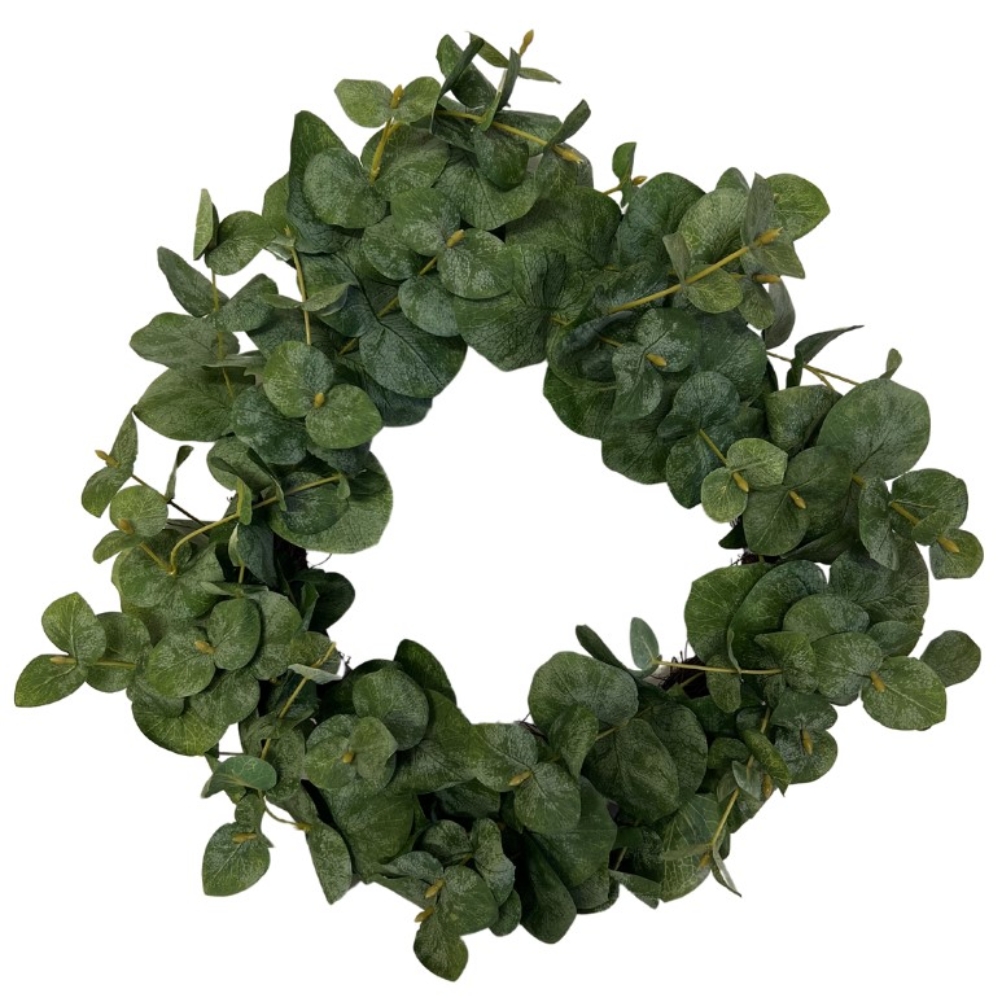 Toolhome Blossoms – Wreath Eucalyptus – 51cm