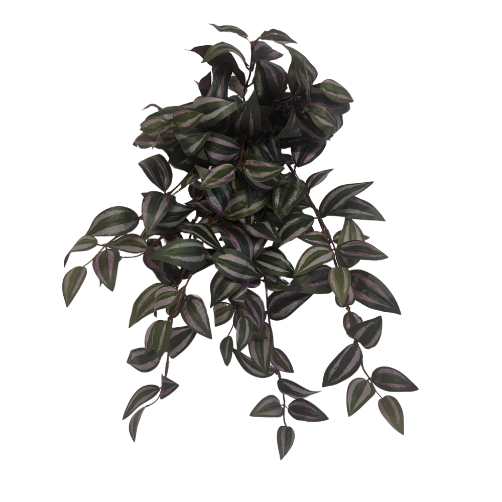 Toolhome Blossoms – Hanging Zebra Bush – Purple – 51cm