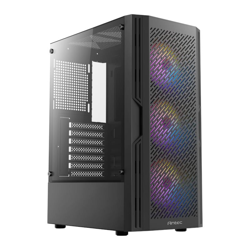 Antec AX20 Elite Mid Tower Gaming Case/ High-Airflow Front Panel/