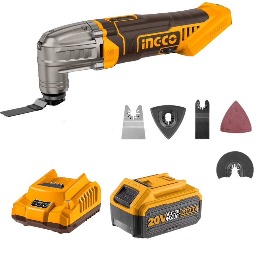 Ingco – Multifunction Tools With 5.0Ah Battery And Charger