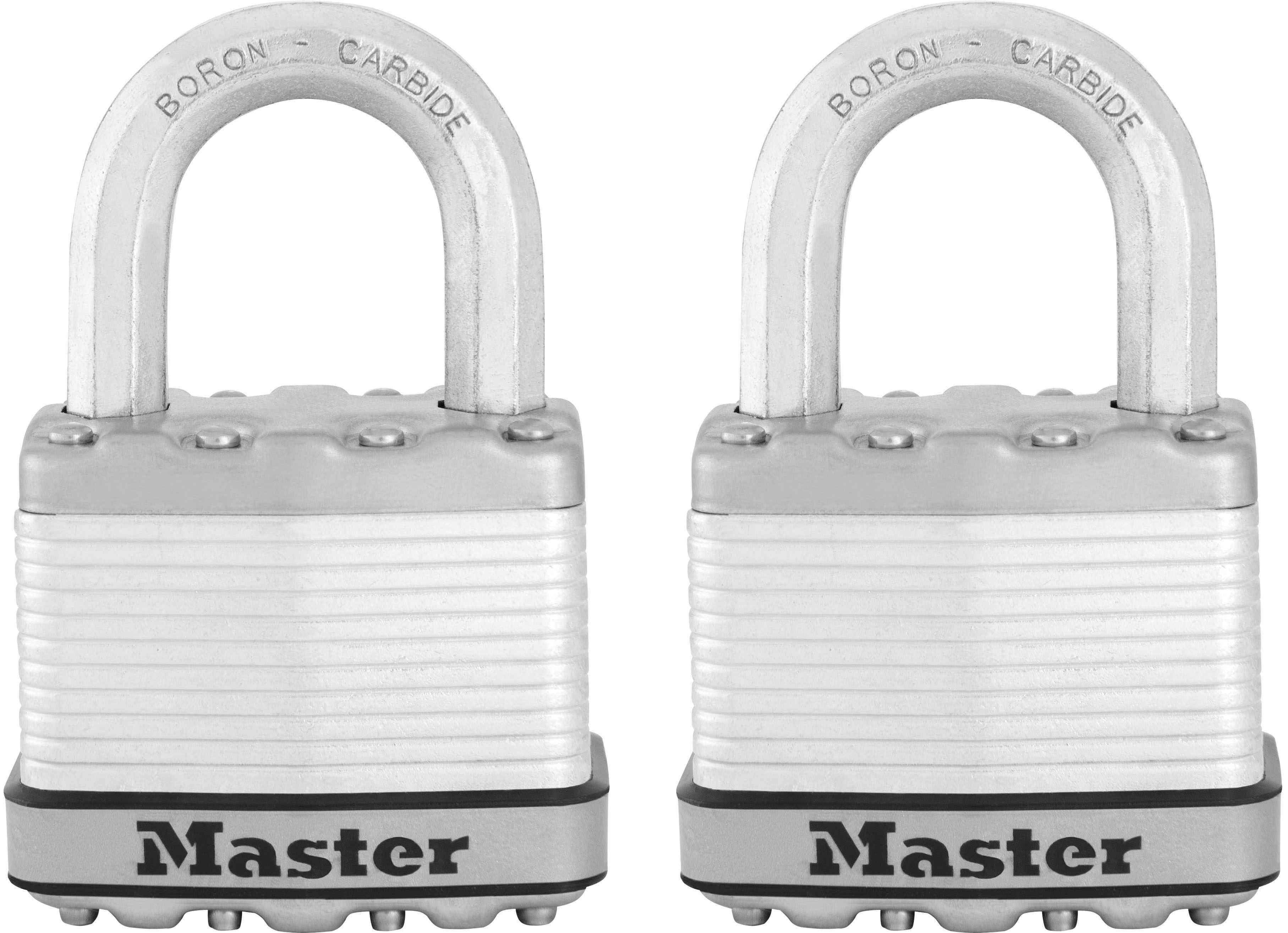 Master Lock Excell Lam Padlock 50mm LS Twinpack