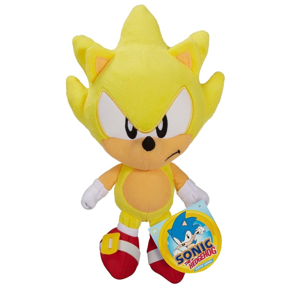 Sonic The Hedgehog – Super Sonic -23cm – Soft Plush Toy