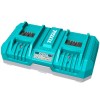 Total Tools 20V Lithium-Ion Industrial Dual Fast Charger 8A(4A+4A) Total Tools 20V Lithium-Ion Industrial Dual Fast Charger 8A(4A+4A)