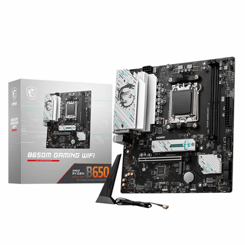 MSI AMD Ryzen 8000/7000 DDR5 Gaming Motherboard – Black