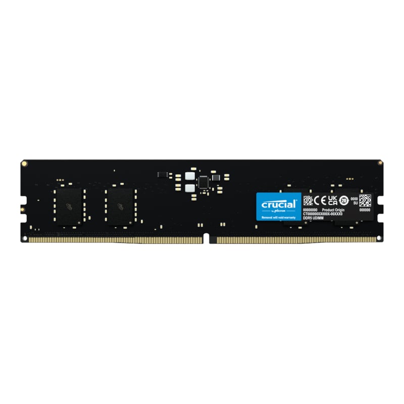 Crucial 8GB DDR5 5600MHz UDIMM Memory Module