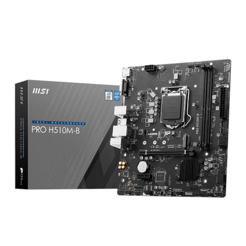 MSI PRO H510M-B Intel DDR4 m-ATX Motherboard