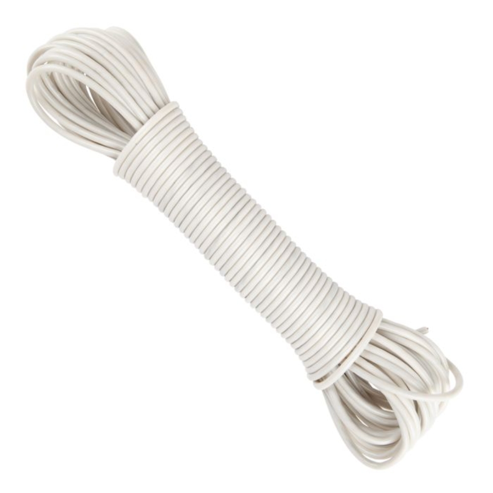 Washing Line Plastic Coat W/Steel Core – 3 x 15m
